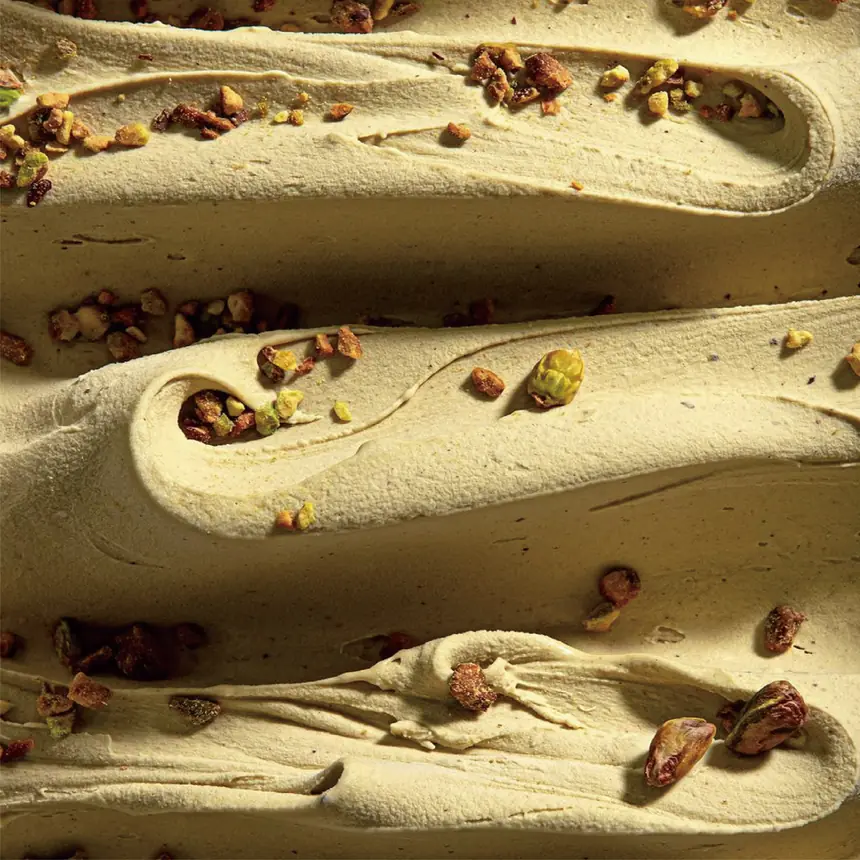 Ice-cream & Gelato pistachio application