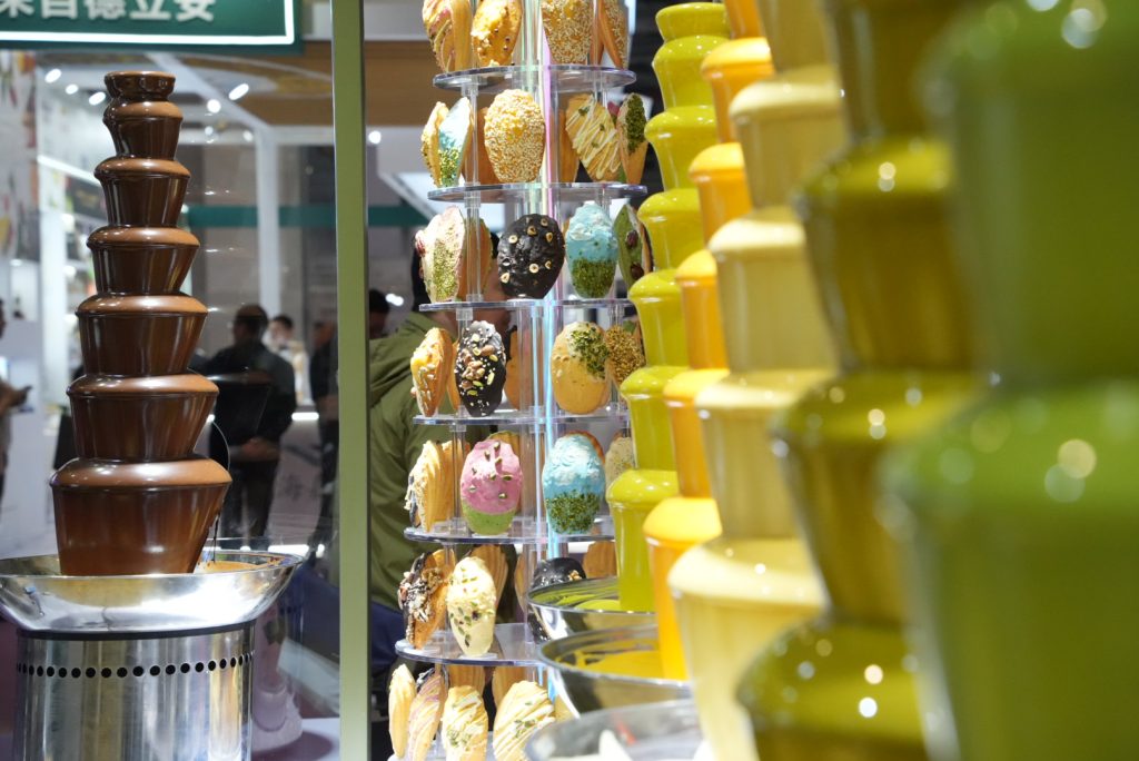 Nutoast's product showcase on Bakery China 2024