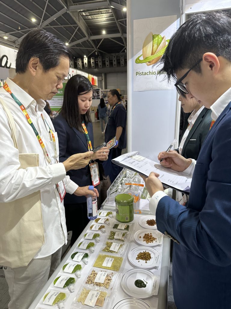 FHA Singapore provided a dynamic platform for Nutoast's Pistachio Sauce and Glazed Chopped Pistachios to shine.