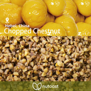 Nutoast Wholesale Premier Chopped Chestnut, Roasted