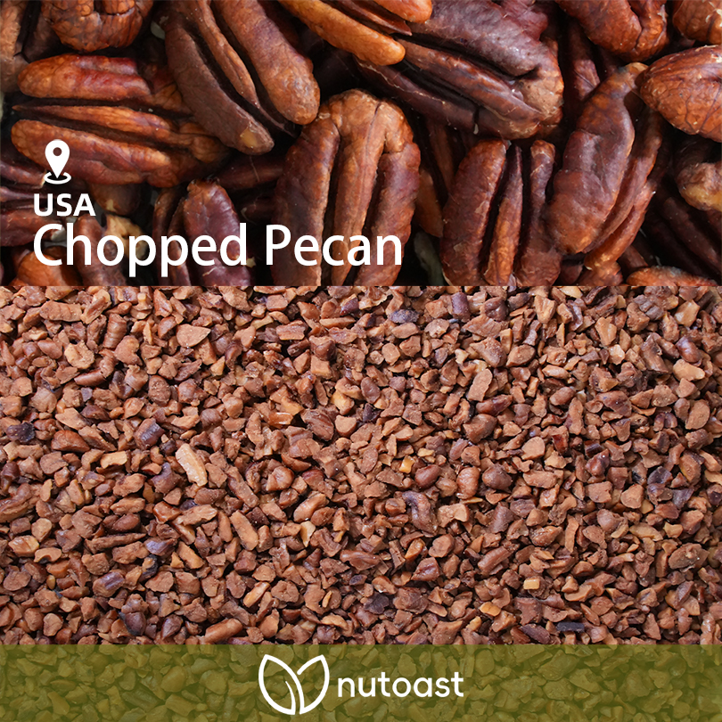 Nutoast Wholesale Chopped Pecan, Roasted