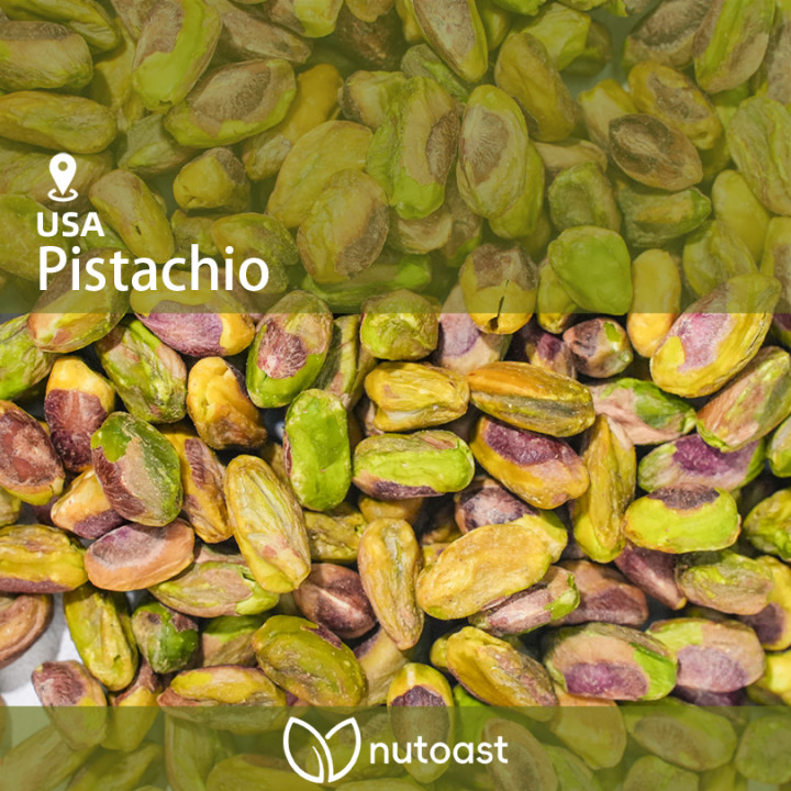 Nutoast Wholesale Pistachio Kernels, Roasted& Raw