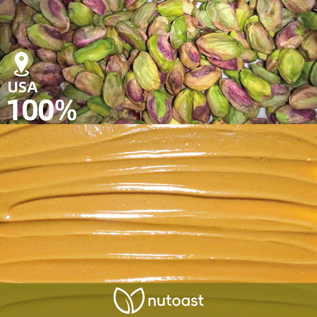 Nutoast Wholesale 100% Pistachio Butter, Yellow