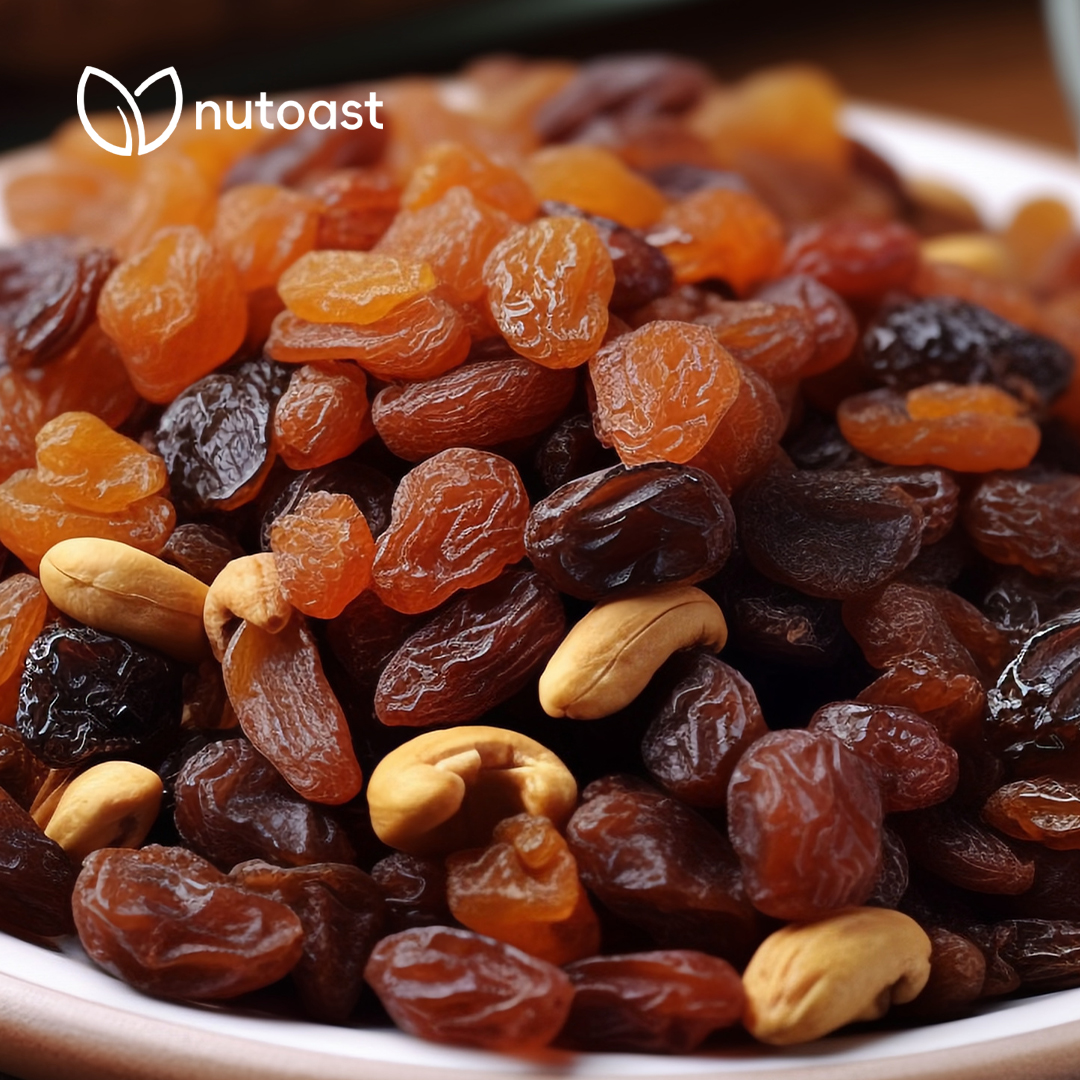 Nutoast Wholesale Raisins, Red& Green - Image 2