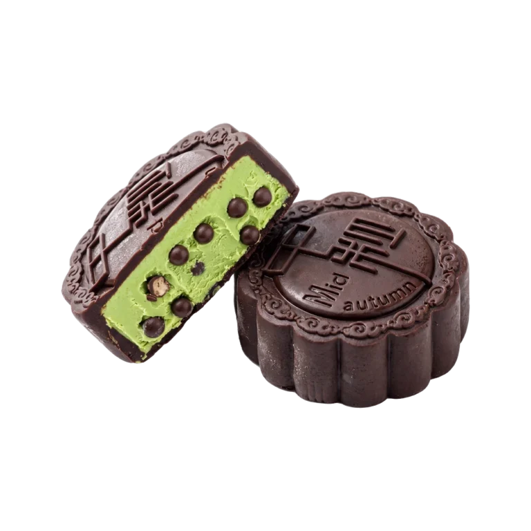 Chocolate Pistachio Ice Cream Mooncake