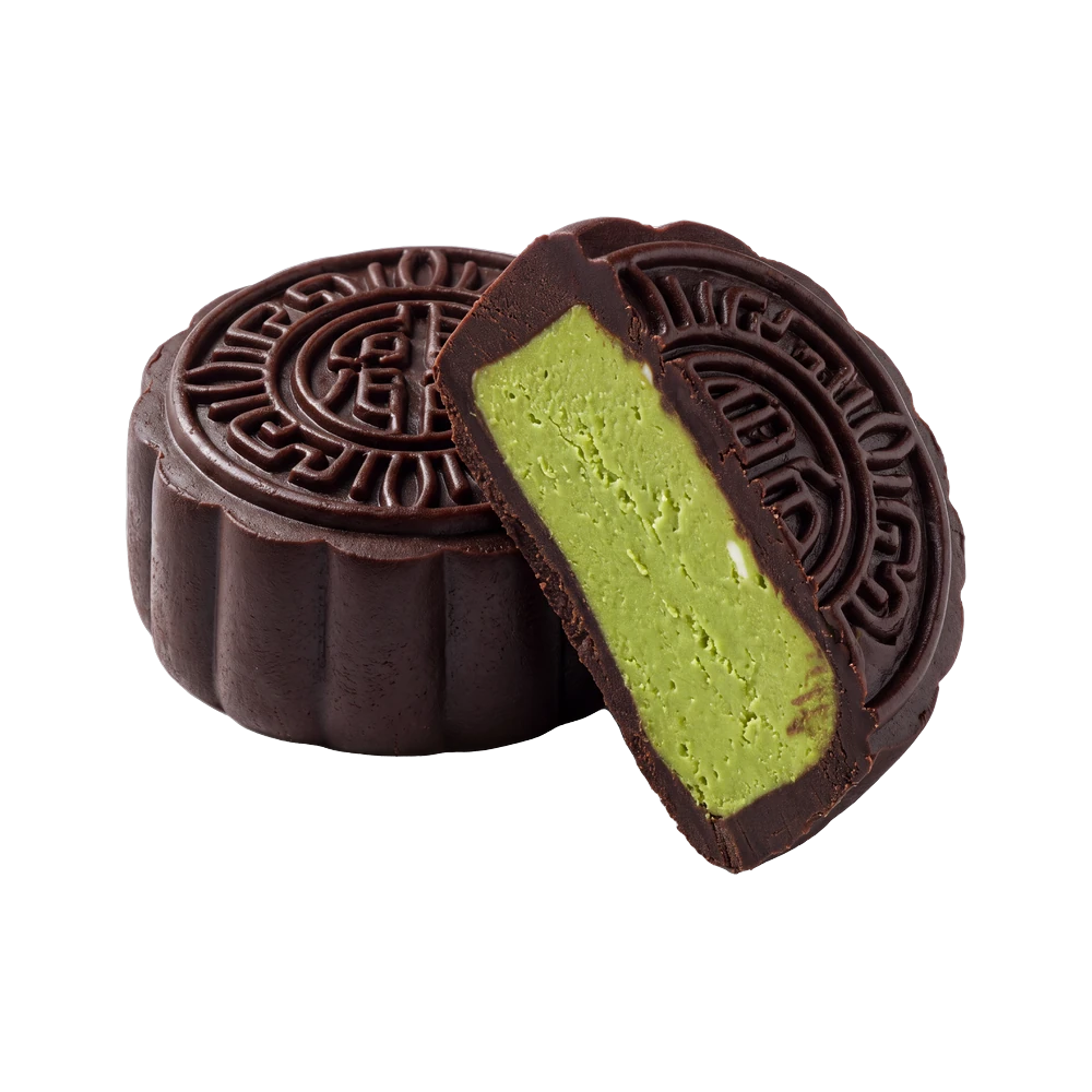 Oreo Pistachio Mooncake — pistachio bakery & pastry application by Nutoast