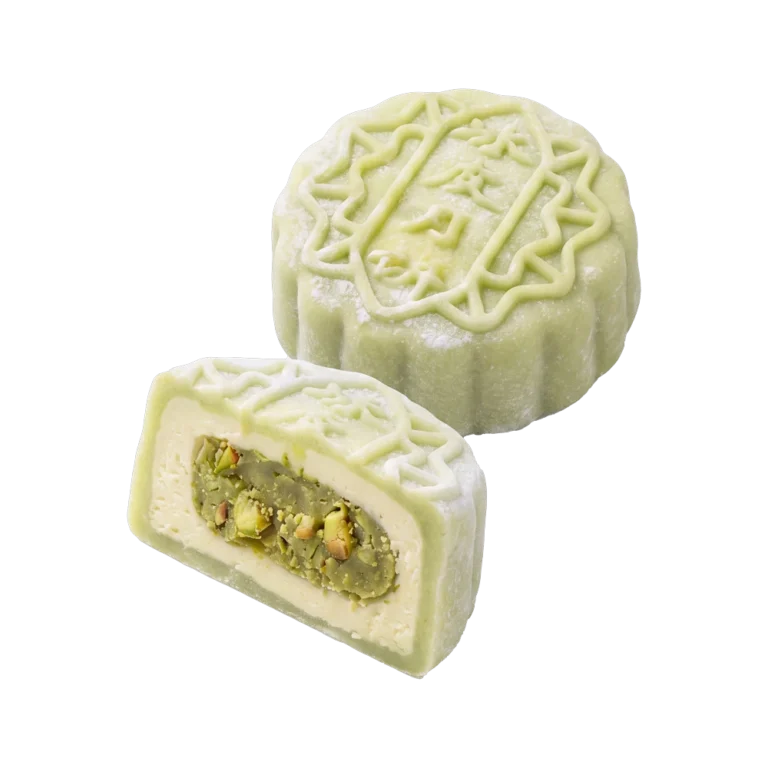 Pistachio Snow Skin Mooncake