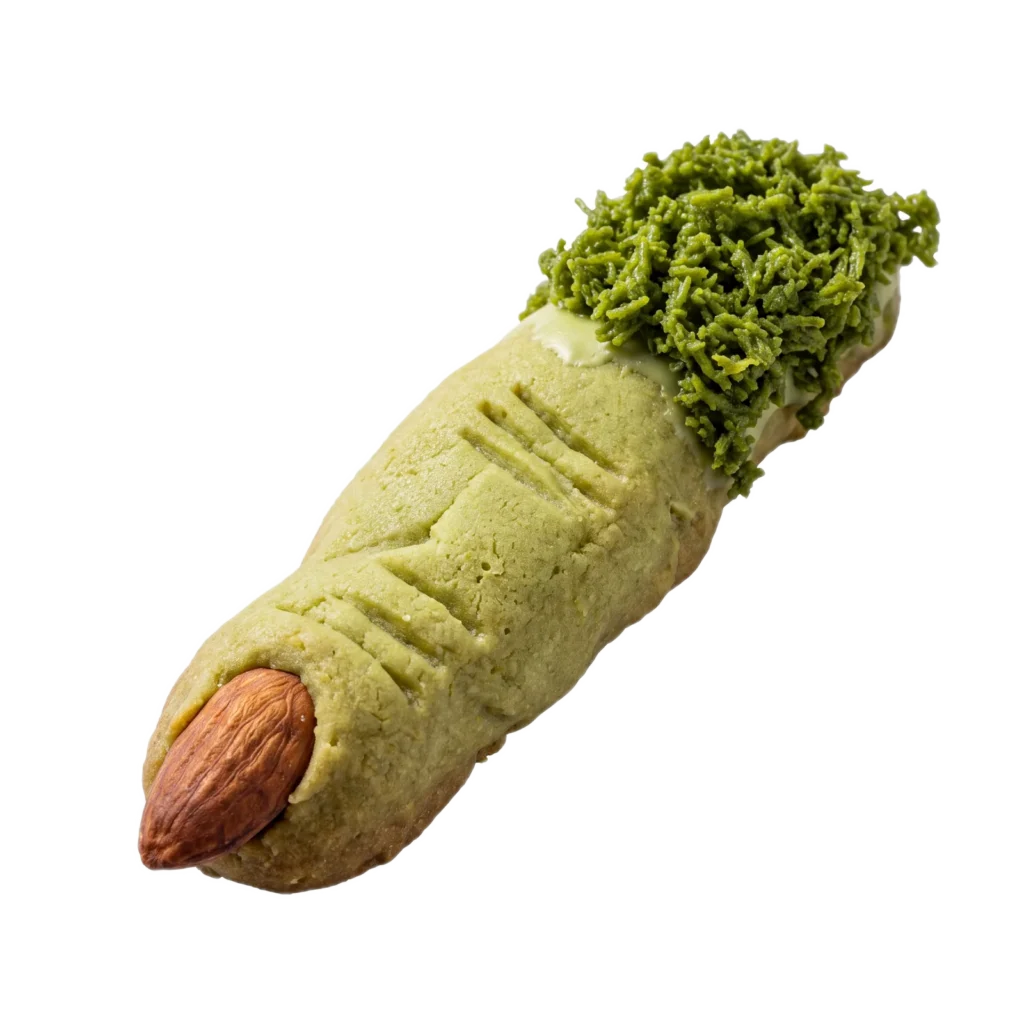 Pistachio Witch Finger Cookies — pistachio bakery & pastry application by Nutoast